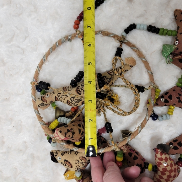 SOLD                                  Vintage baby crib mobile/ chime with birds - Picture 2 of 8